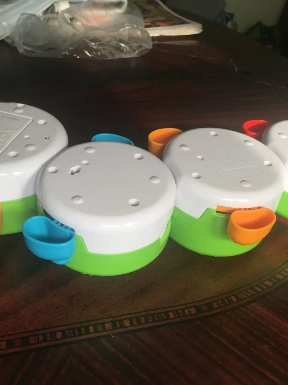 Leap Frog Learn & Groove Caterpillar Drums Flexible Music Sounds Interactive EUC